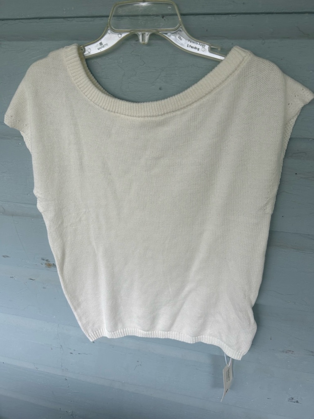 Saodimallsu Cap Sleeve, Crew Neck, Loose Fit, Knit Lightweight Sweater Pullover